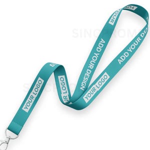 Custom School Lanyards, Personalized Lanyards, CUSTOM Lanyards FULL Color Dye-Sublimated Lanyards, Printed Lanyards for School, Fundraisers