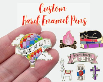 Custom Hard Enamel Lapel Pins: Design Your Own Pins