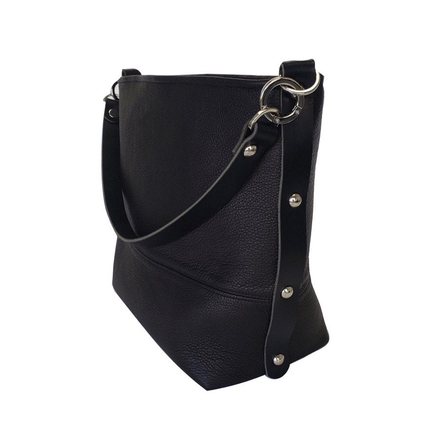Leather Single Strap Tote Bag Leather Tote Large Purse Etsy UK