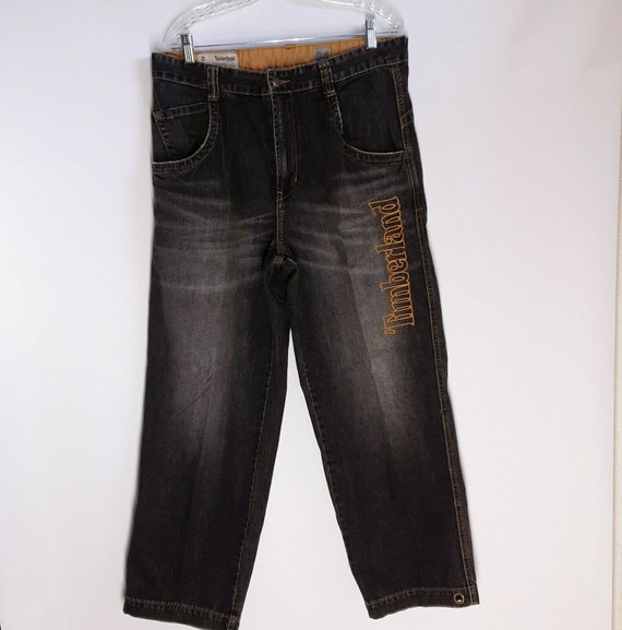 Vintage Timberland men's Jeans Size 34 Embroidere