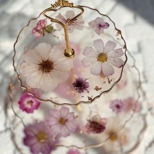 3er Etagere aus Resin / Resin für Cupcakes / Desserts / Geschenk