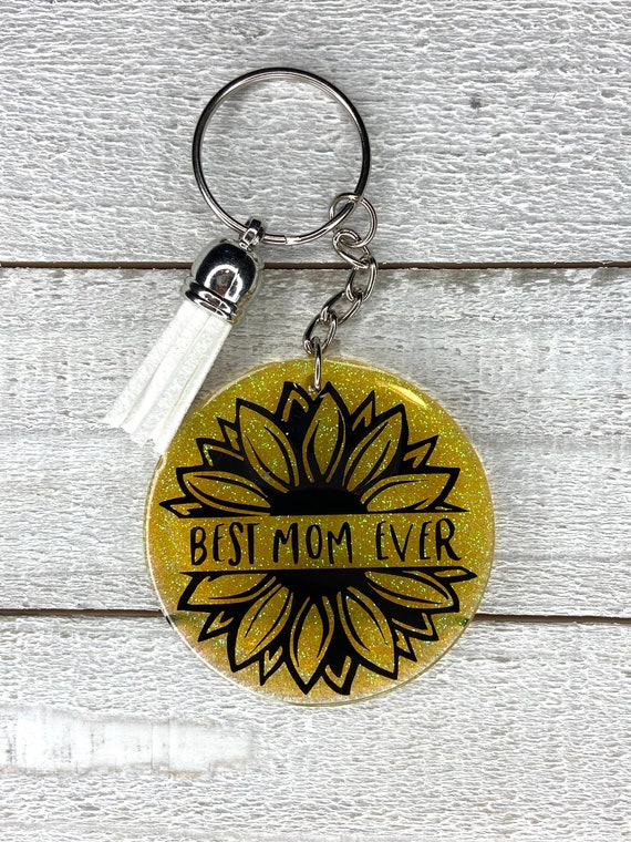 Best mom ever keychain- mom keychain- boy mom keychain- girl mom keychain-  mom of both