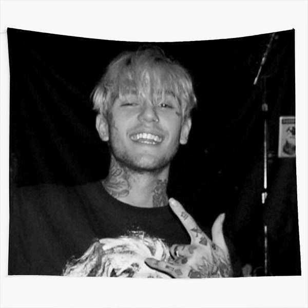 Lil Peep Tapestry / Lil Peep Wall Hanging / Lil Peep Wall Decor / Decoración del hogar