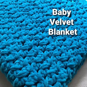 Samt Babydecke Babydecke Gehäkelte Decke