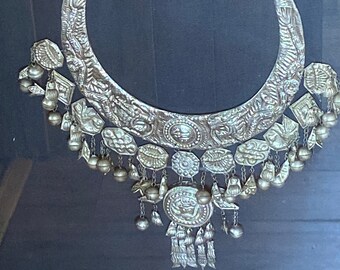 Miao Charm Style Collar Necklace, Celebratory ~ Large, Stunning Design