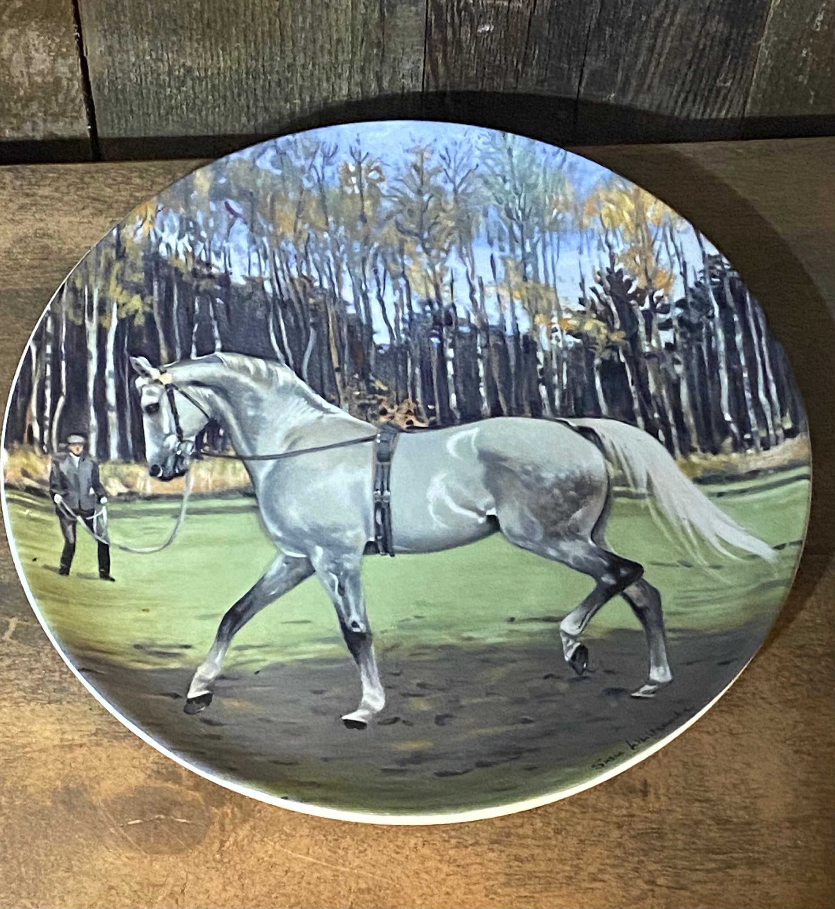 Two Spode 1989 Collectible Horses Plates Susie Etsy UK