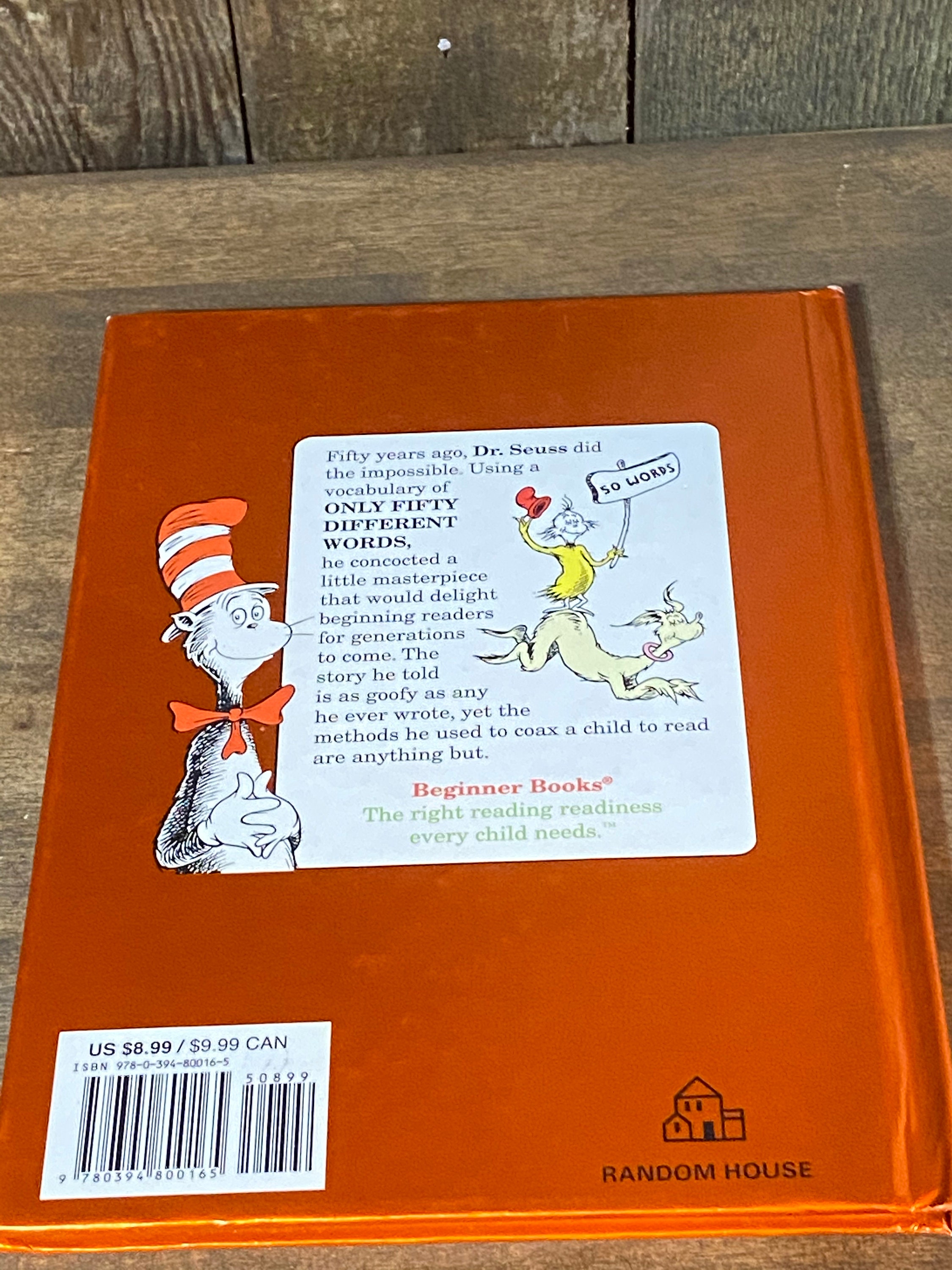 Green Eggs And Ham Back Book Cover