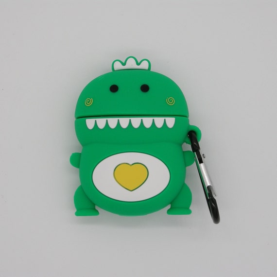 Green Dinosaur Airpod Case Etsy