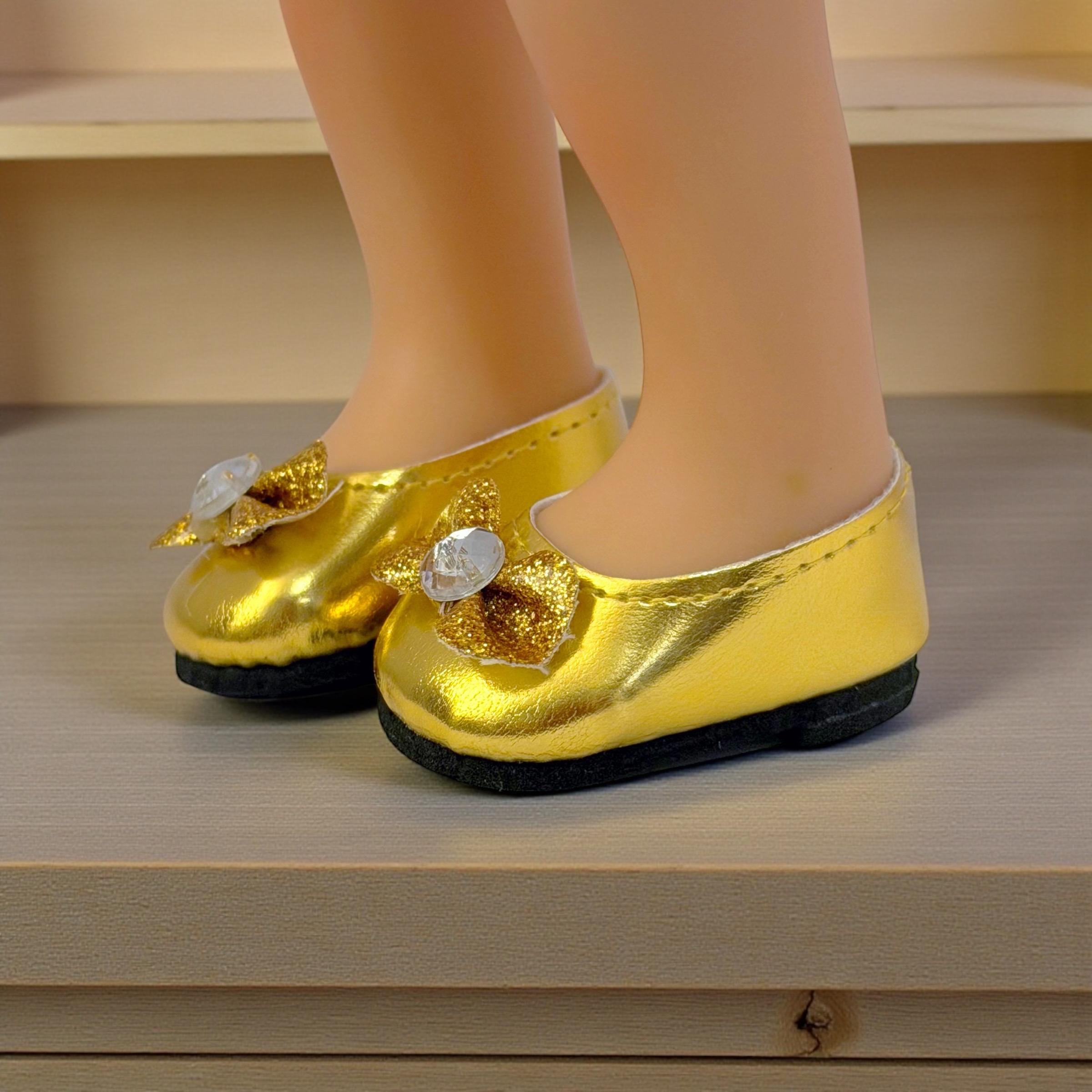 green emerald velvet dress Gold Leather Girl T-Bar Shoes