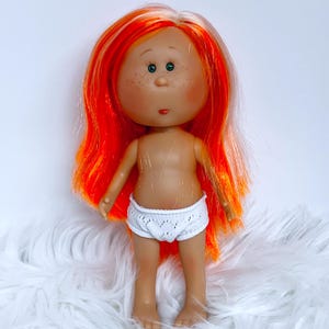 Little Mini Mia 9” Nines Artesanals d&#39;Onil Custom Tangie Doll