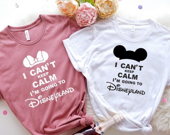 Keep Calm, Cute Disney Shirt, Disney Couples shirts,Disney Shirts for kids and adults, Going to Disney World,Minnie, Mickey, magical kingdom