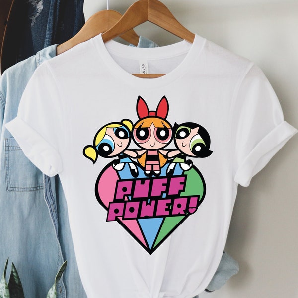 Power puffgirls shirt, Sisterhood shirt, Girl power Tees, Mega Yacht Power Puff Girls, Best Friend Birthday Gift İdeas, BFF Shirt,Power puff