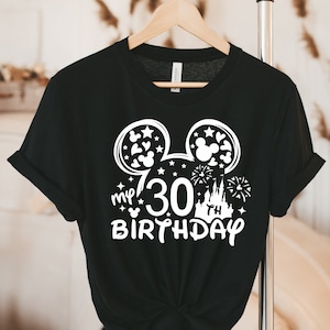 Disney 30th birthday shirt top