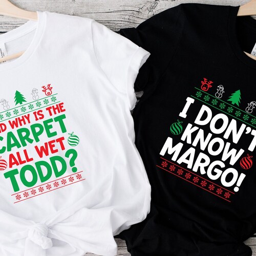 Christmas Vacation Todd and Margo Shirt Christmas Shirts - Etsy