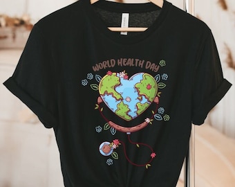 World Health Day Shirt, Doctor Shirt, Hospital Worker Shirt, Nurse Tank Top, Medical Shirt, Medicine Shirt, Health Day Gift, Doctor Gift Tee