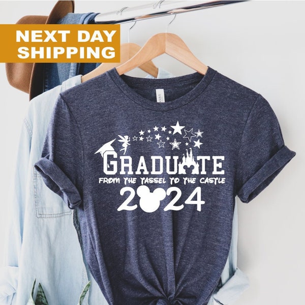 Disney Graduation Shirts, Class of 2024, Senior t-shirt, COLLAGE LIFE, Gift for senior, Disney Graduation Trip Shirts, Mickey graduate shirt