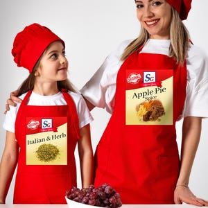 Spice Girl Aprons, Condiments Matching Apron, Group Halloween Costumes, Food Seasoning, Family Kitchen Aprons, Halloween Adult Youth Toddler