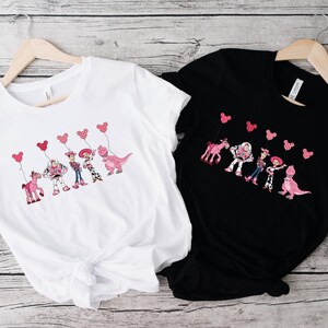 Toy Story Valentines Day Shirt, Disneyworld Shirt, Disney Love Tee, Buzz Lightyear and Jessie Shirt, Woody and Buzz Shirt, Mickey Cupid Tee