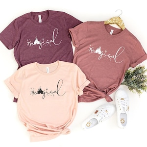 Magical Shirt, Disney Vacation Shirt, Funny Disney Shirt, Disney Trip Shirt, Disney Women&#39;s Shirt, Disney Trip 2021 Shirts, Magical  T-Shirt