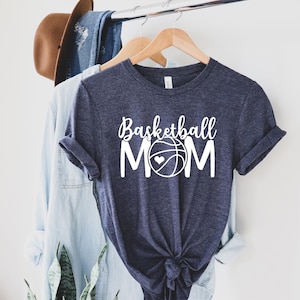Basketball Mom Shirt, Basketball Mom, Basketball Tshirts, Basketball Mama Shirts, Basketball Shirt Gift, Glitter Basketball, Gift for Her
