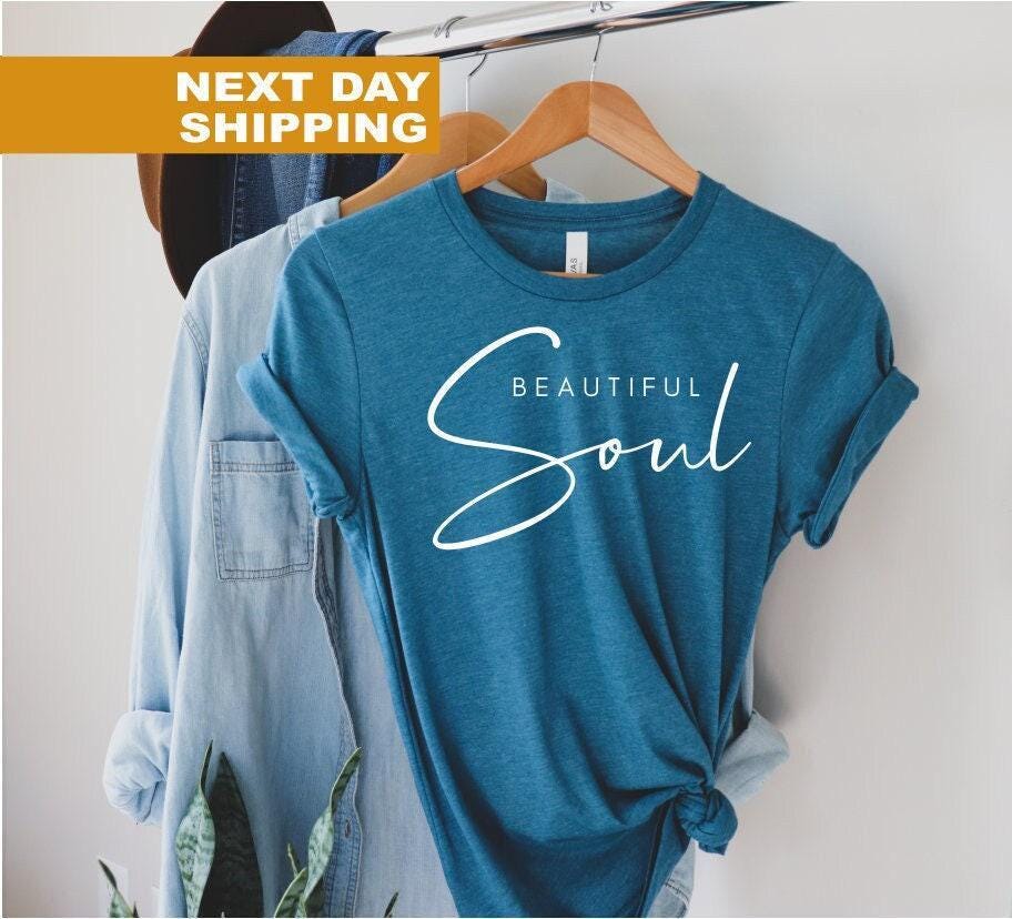 Beautiful Soul Shirt, Beautiful Soul Gift, Men's Shirt, Women's Shirt, Positive Shirt, Boho Motivational Shirt, Love Yourself Shirt, Trendy