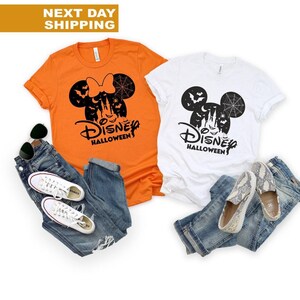 Disney Halloween Shirt, Disney Shirt, Halloween Matching Shirts, Halloween Shirt, Halloween Mickey Shirt,Disney Family Trip Shirt,Disney Tee