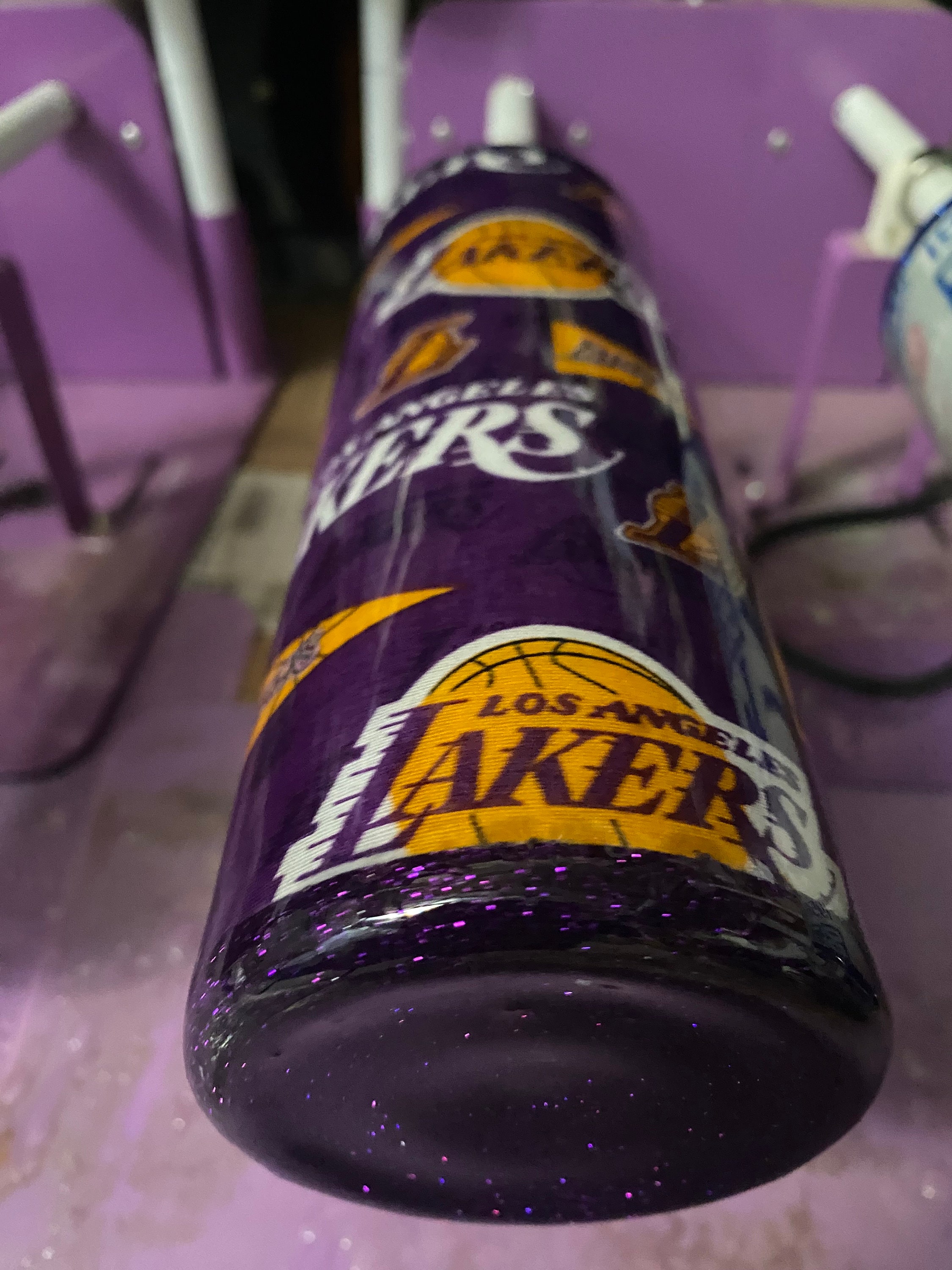 Anchor Apparel & More Lakers Basketball Medium / No Glitter / Lakers