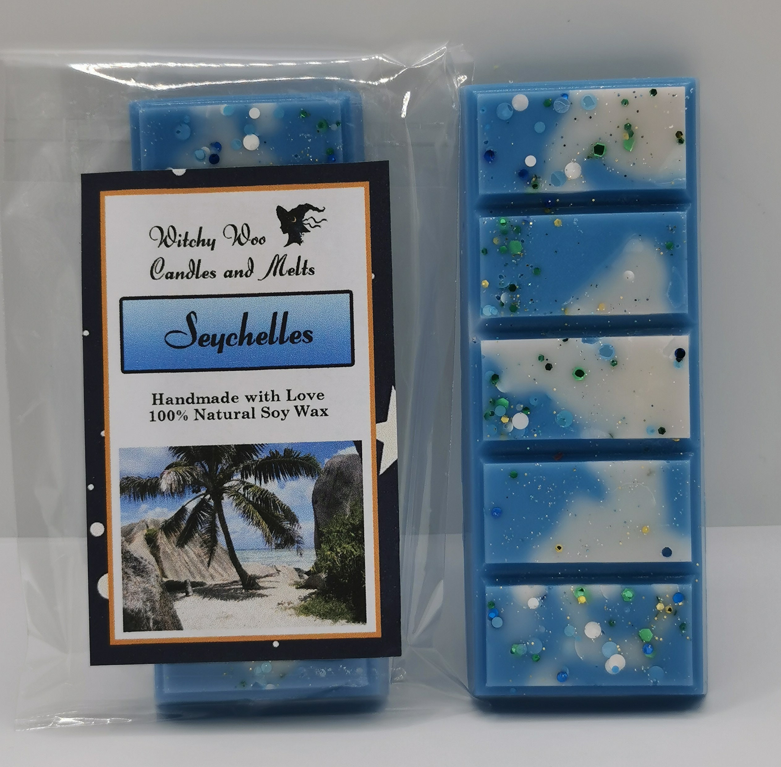 Seychelles Soy Wax Melt Snap Bar Pour Brûleurs Électriques et de Lumière Thé