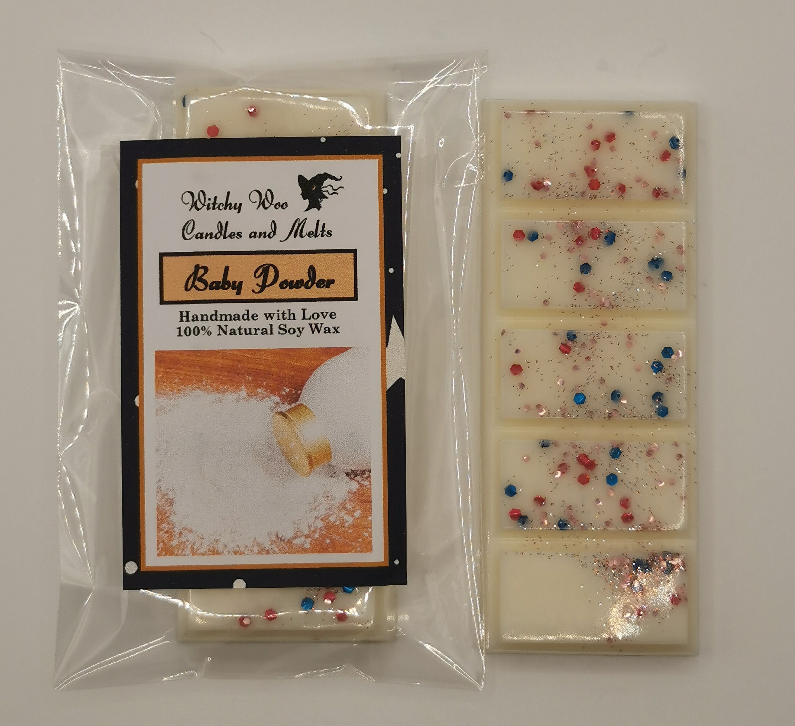 Baby Powder Soy Wax Melt Snap Bar Pour Brûleur Électrique et à Lampe Thé