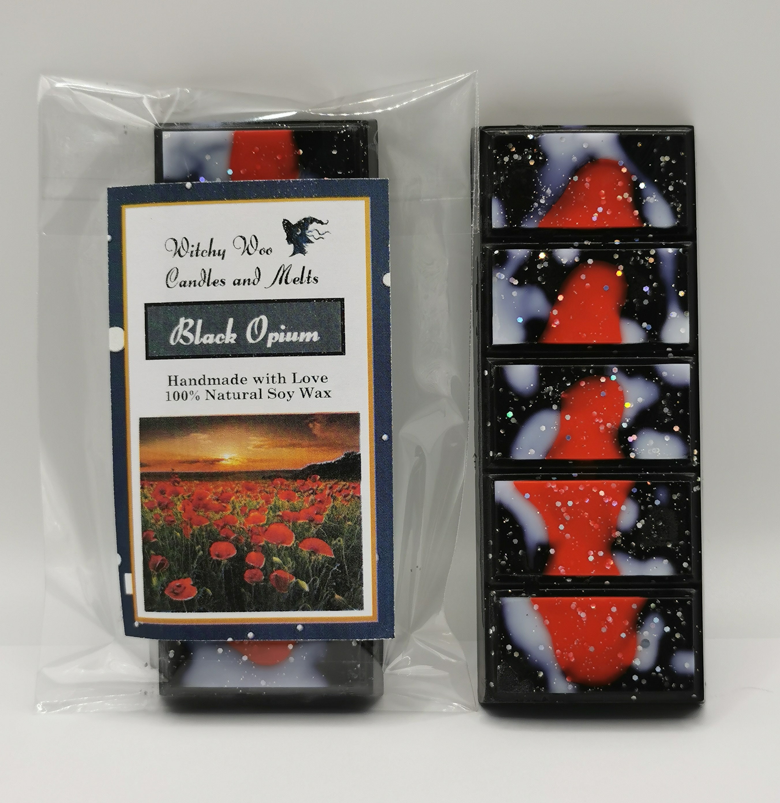 Barre à Pression de Cire Soja L'opium Noir Pour Brûleur Électrique et Lampe Thé