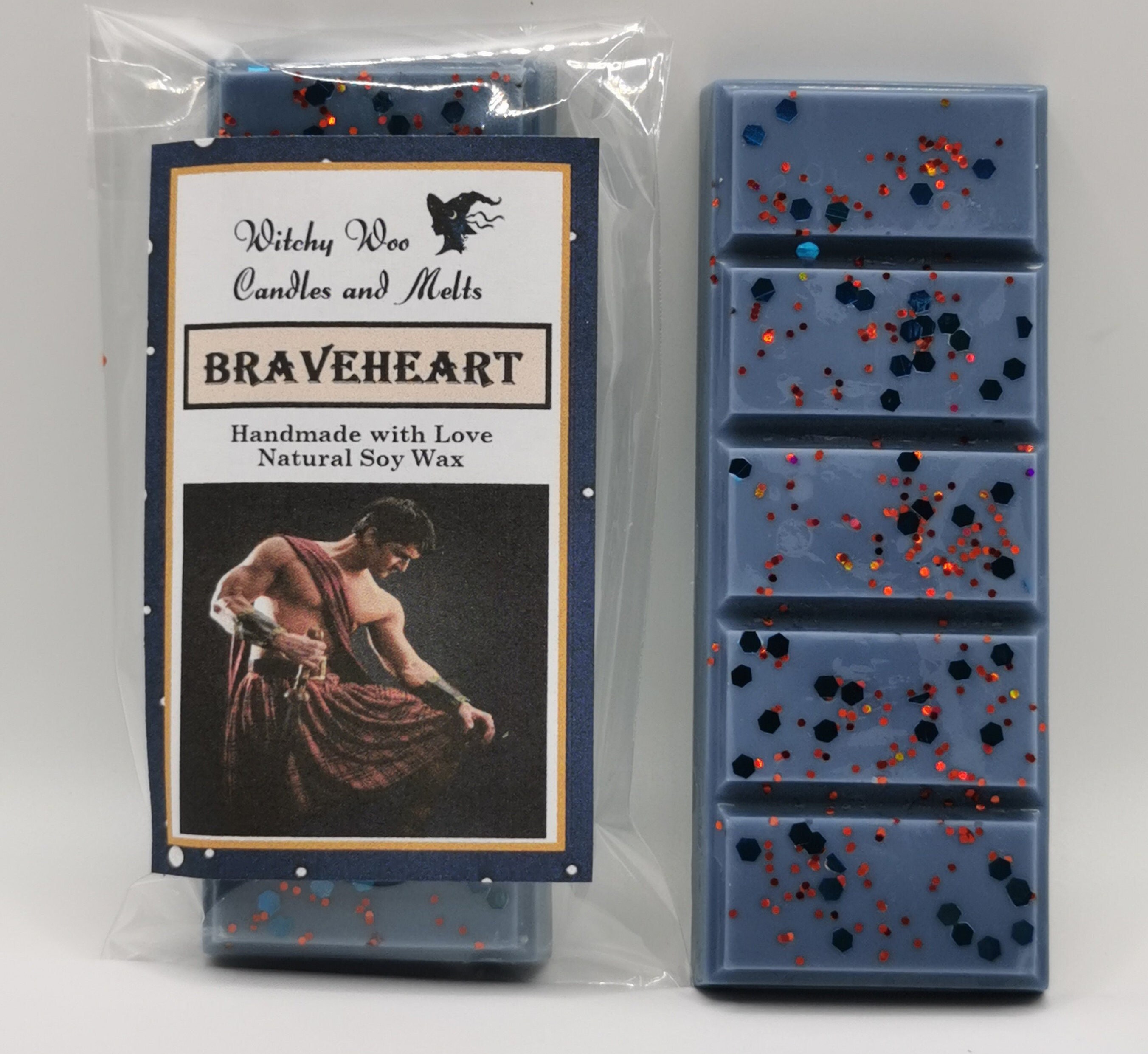 Braveheart Soy Wax Melt Snap Bar Pour Brûleur Électrique et à Huile