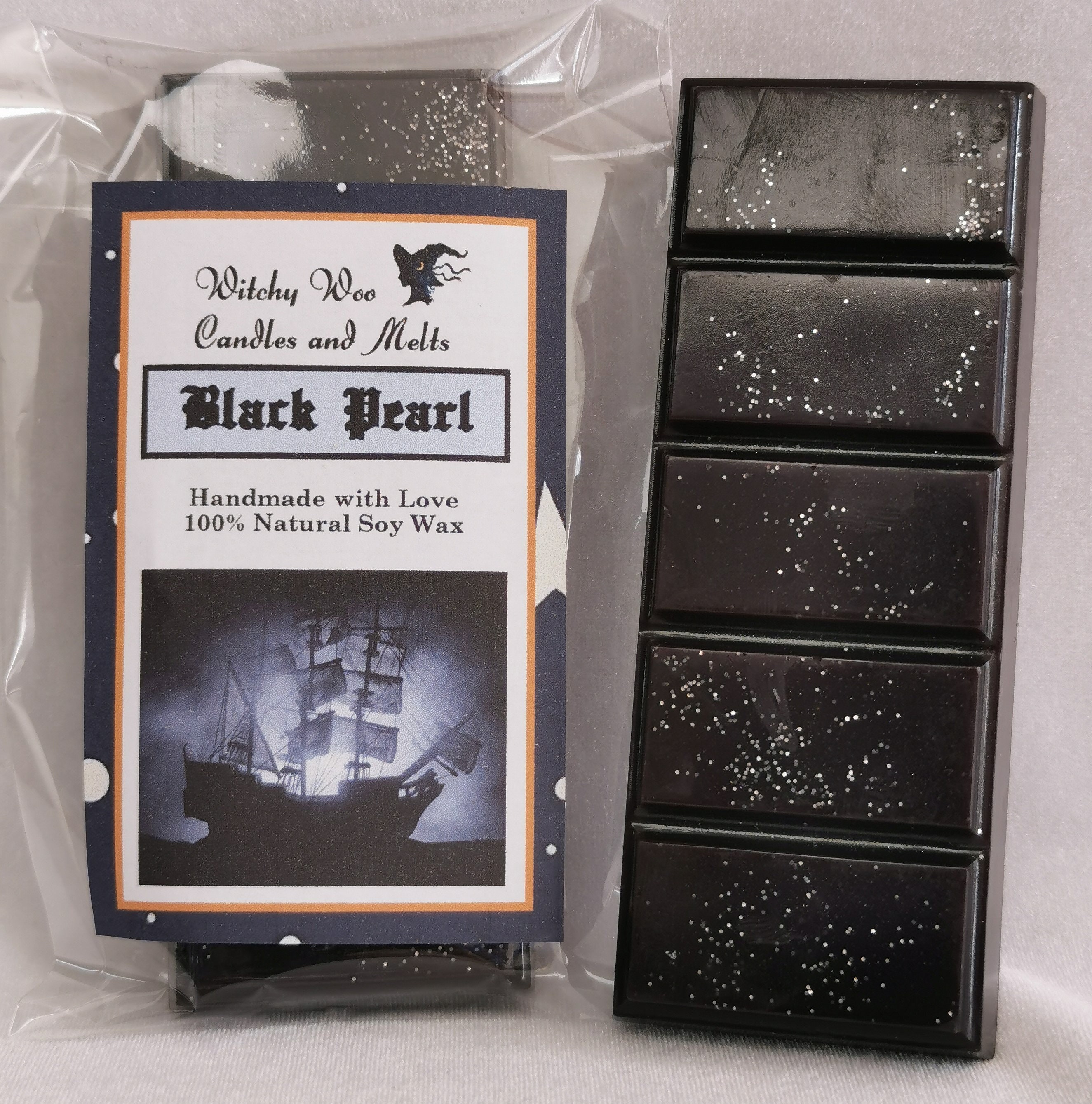 Barre à Pression en Cire de Soja Black Pearl Inspirée Des Pirates Caraïbes Pour Brûleur Électrique e