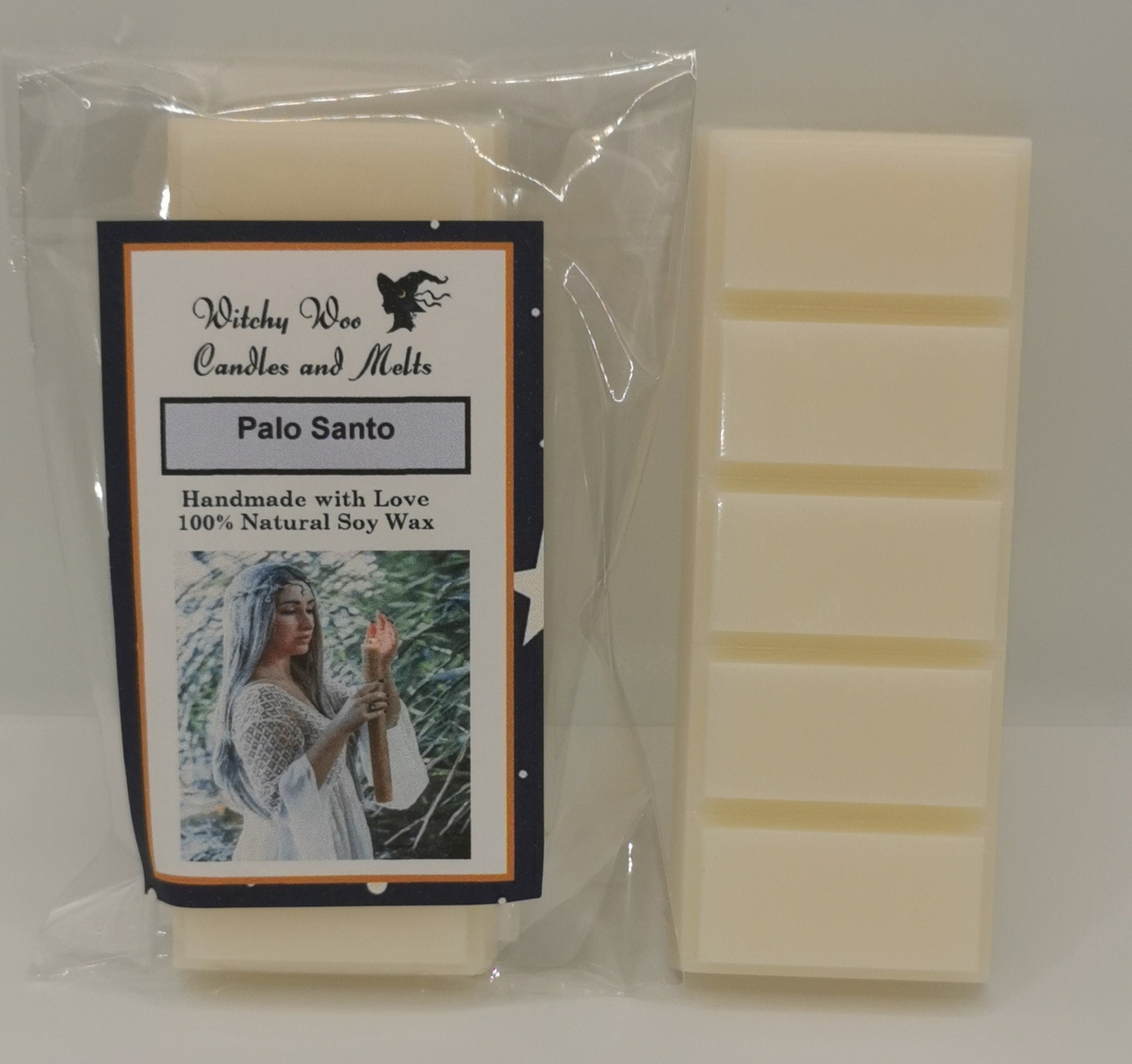 Pure Magic Palo Santo Soy Wax Melt Snap Bar Pour Brûleur Électrique et de Lumière Thé