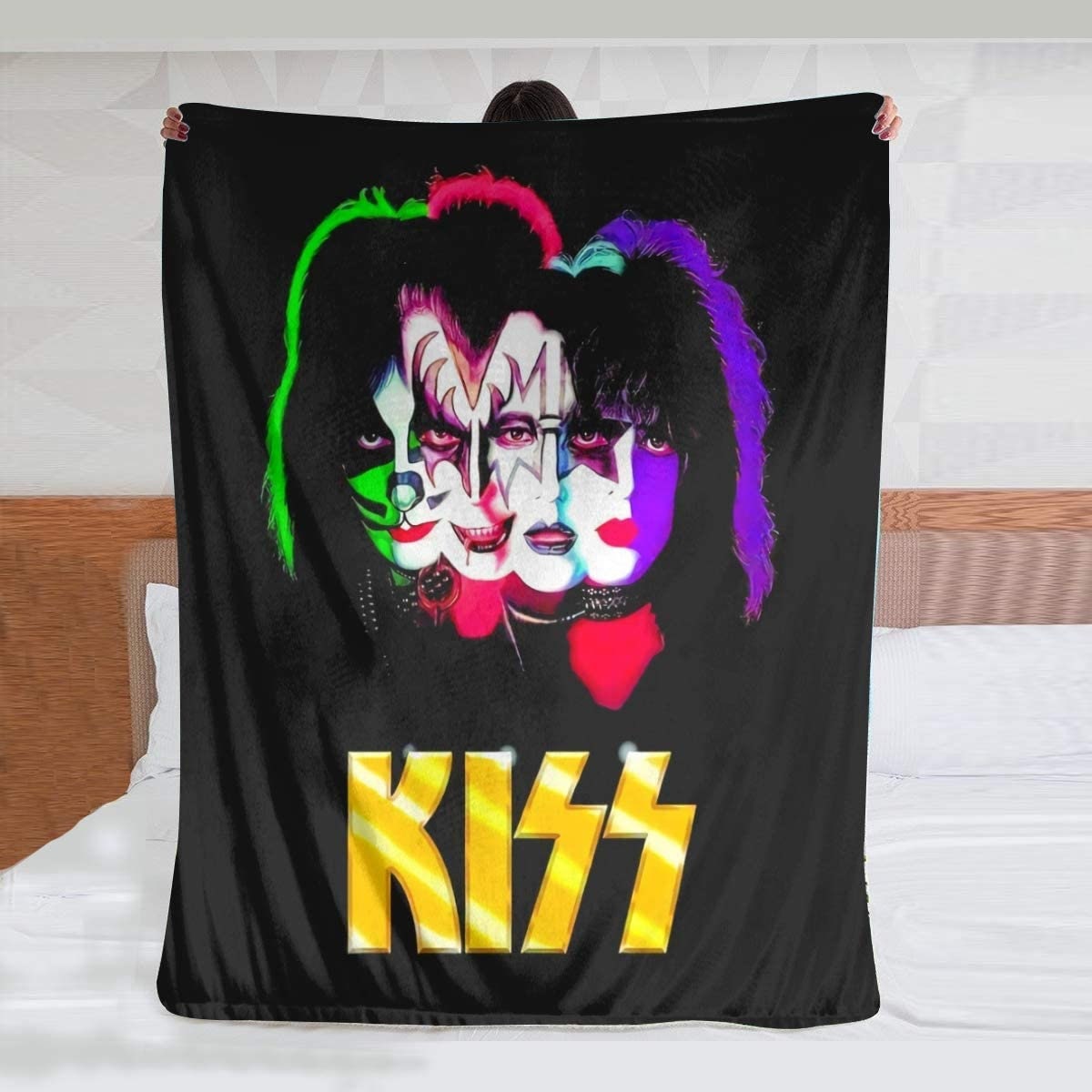 Lover Kiss Member Rock Band Ultra Soft Throw Blankets Flannel Etsy