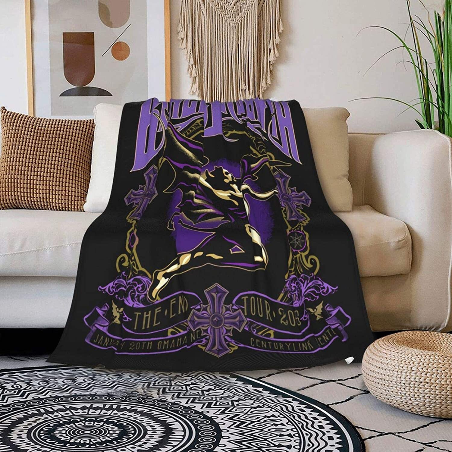 Black Sabbath Blanket Super Soft Warm Cozy Lightweight Easy Etsy