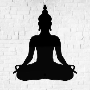Buddha Metal Wall Art | | binnen Openlucht