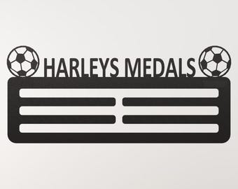 Personalised Medal Hanger Sports Medal Holder Wall Display Fully Customisable Wall Mountable