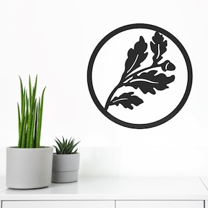 Oak Leaf | Metal Wall Art | Home Decor | Wall Decoration | Gift | New Home Gift
