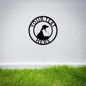 Personalised Dog Cat Pet Sign, Custom Kennel Sign, Pet Gift, Dog Lover Gift