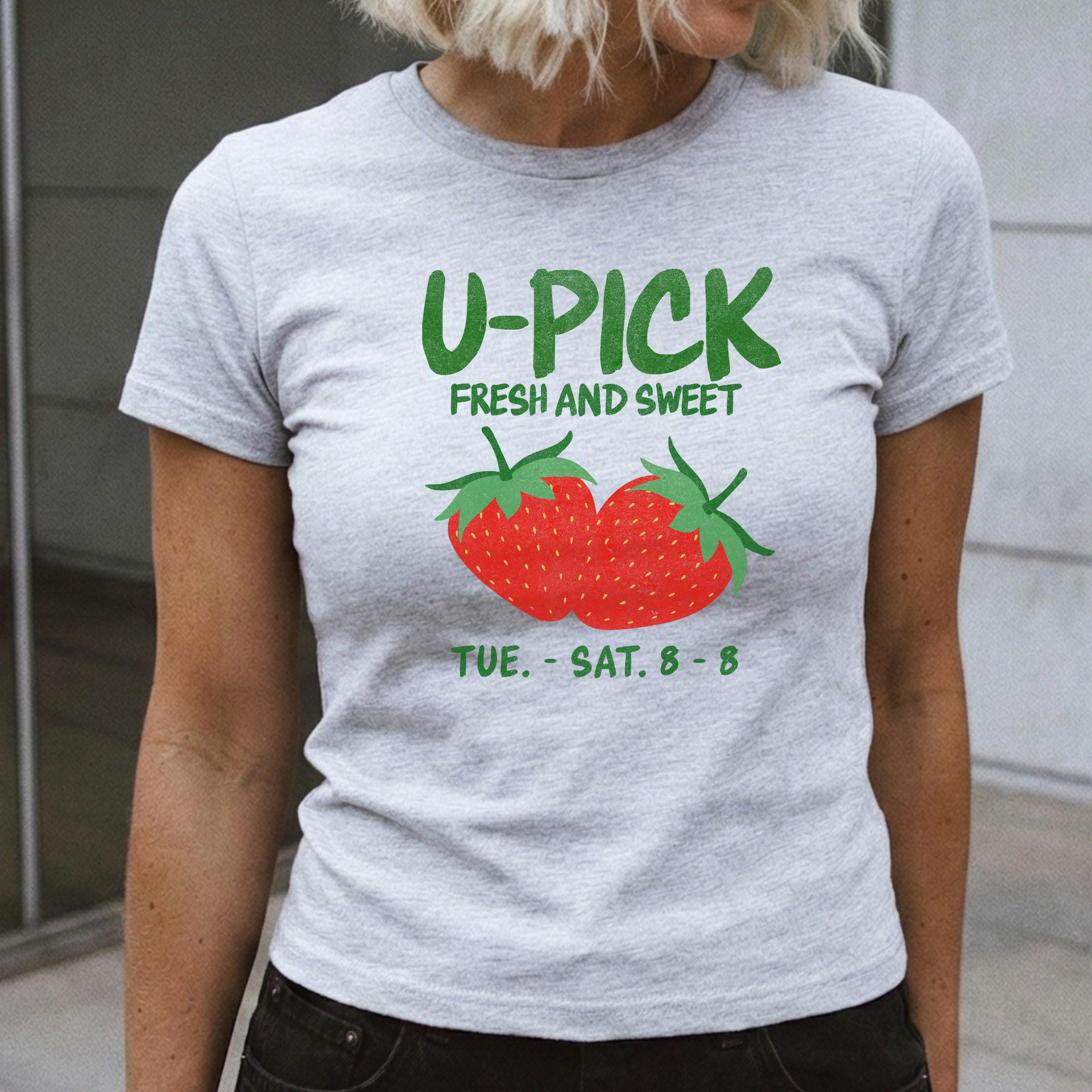 Strawberry Baby Tee - Etsy