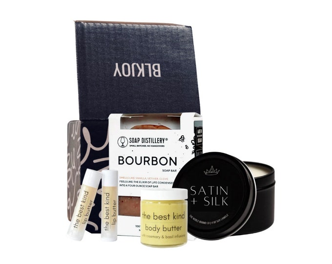 Black Owned Gift Shop Curated Self Care Gift Boxes by BLKJOYBOX Pre