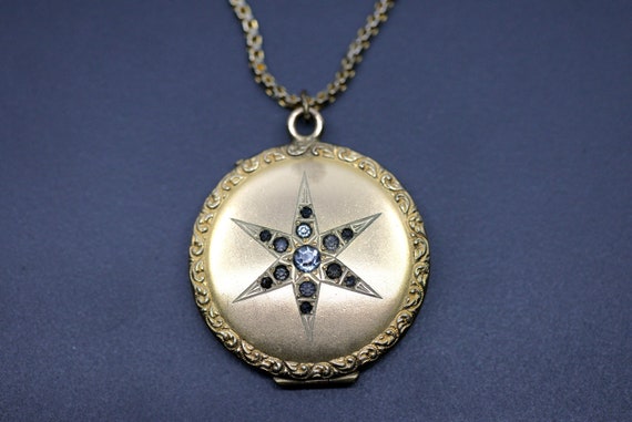 Fabulous Victorian North Star Gold Filled Round L… - image 4