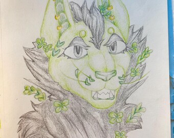 Hand-Drawn Furry Badge commissions - (READ DESCRIPTION FIRST)