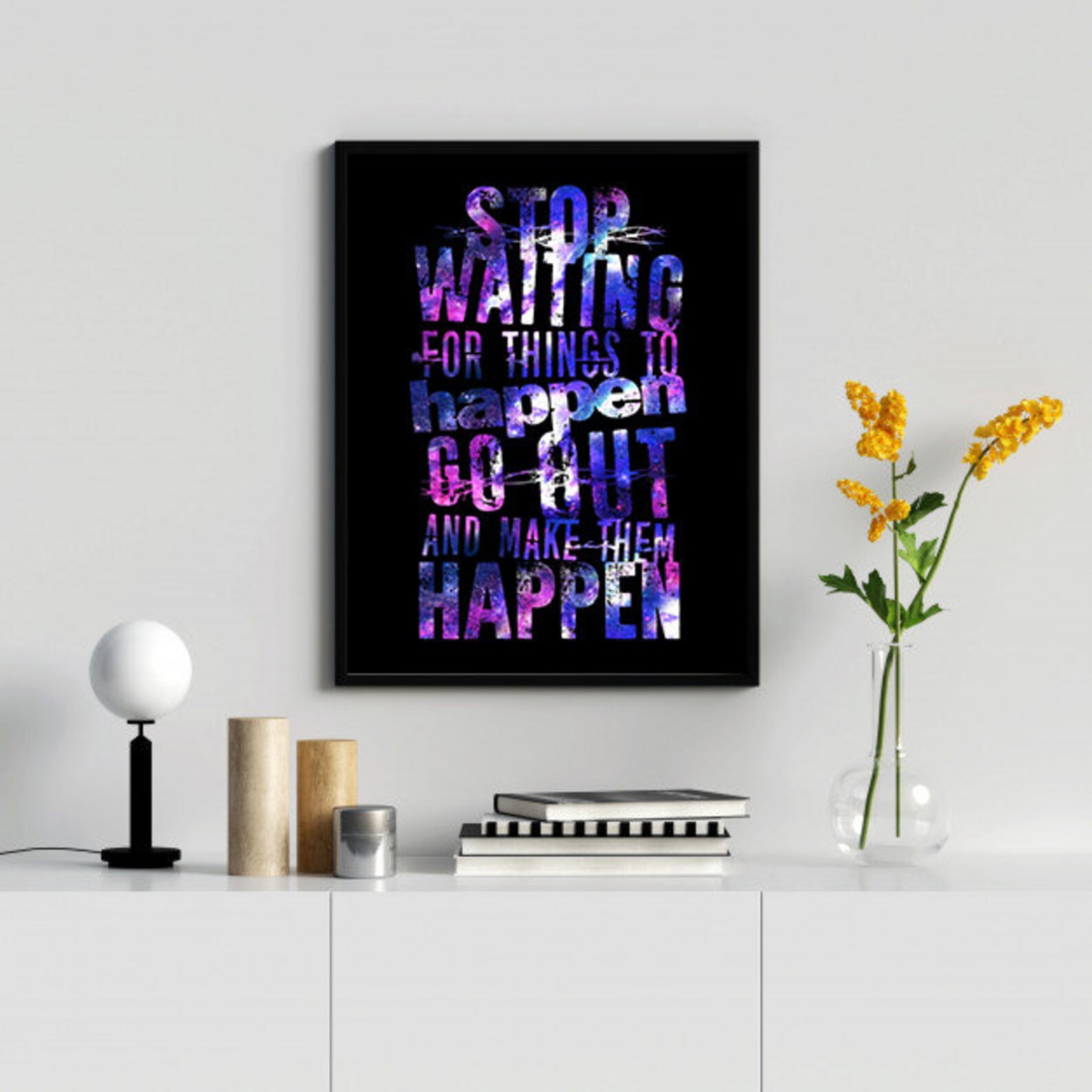 Machen Sie es passieren Poster Etsy