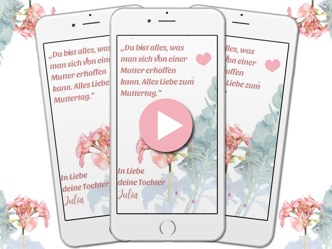 Digitale Grußkarte Zum Muttertag Als Ecard, Muttertag Karte