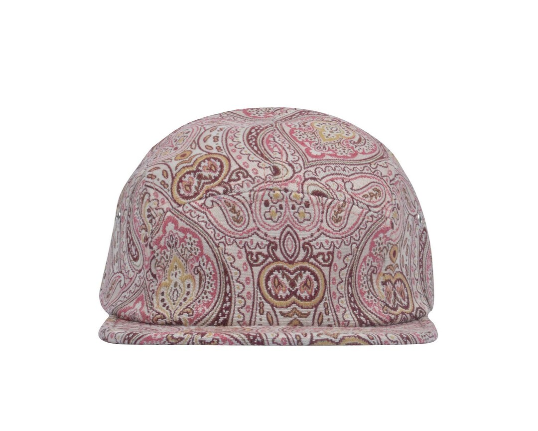 Hatphile Paisley Jacquard 5 Panel Hat Camp Cap 7 1/4 58 Cm