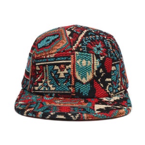 Hatphile Thick Chenille 5 Panel Hat Camp Cap