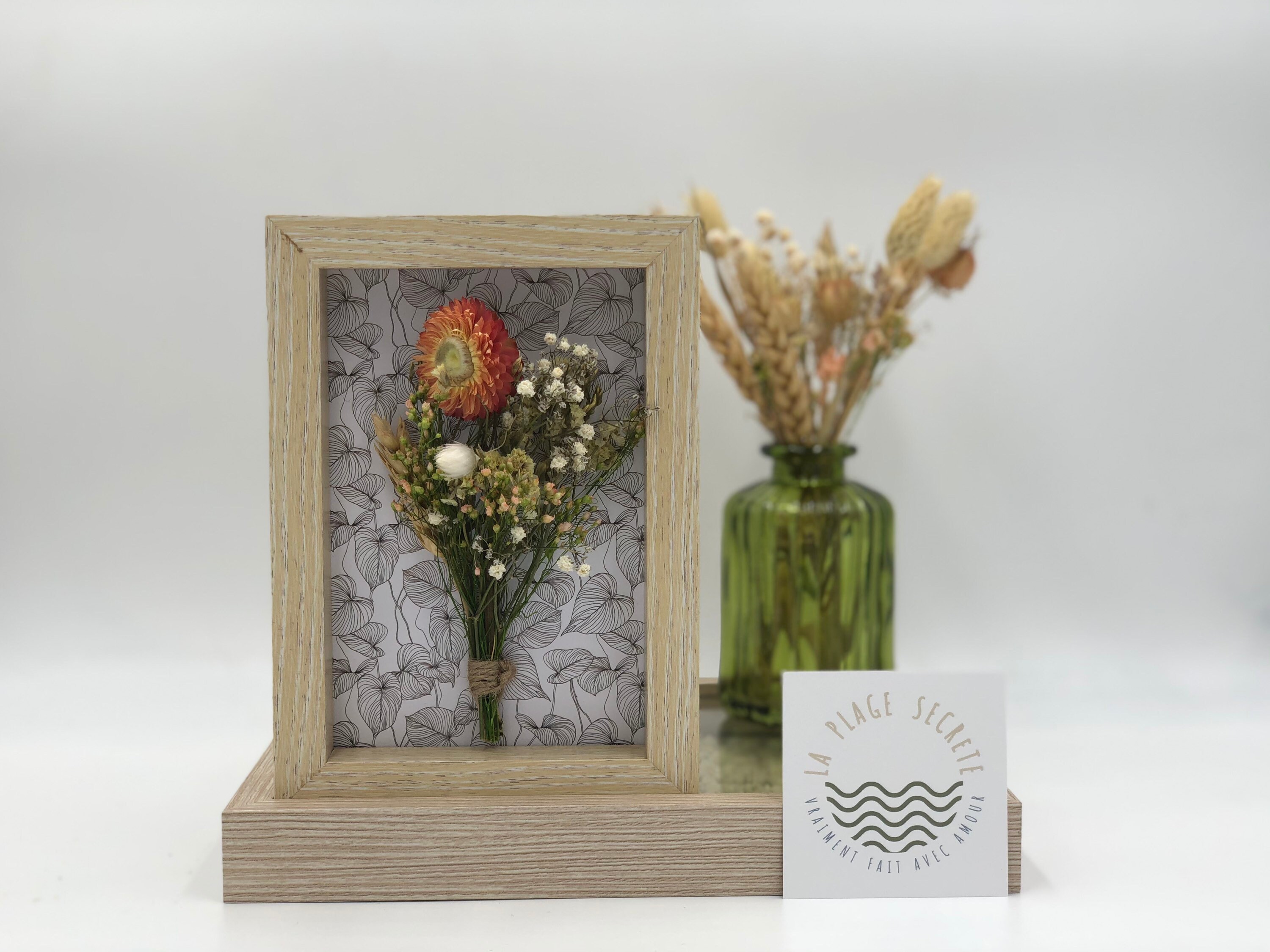 Tableau de Fleurs Séchées