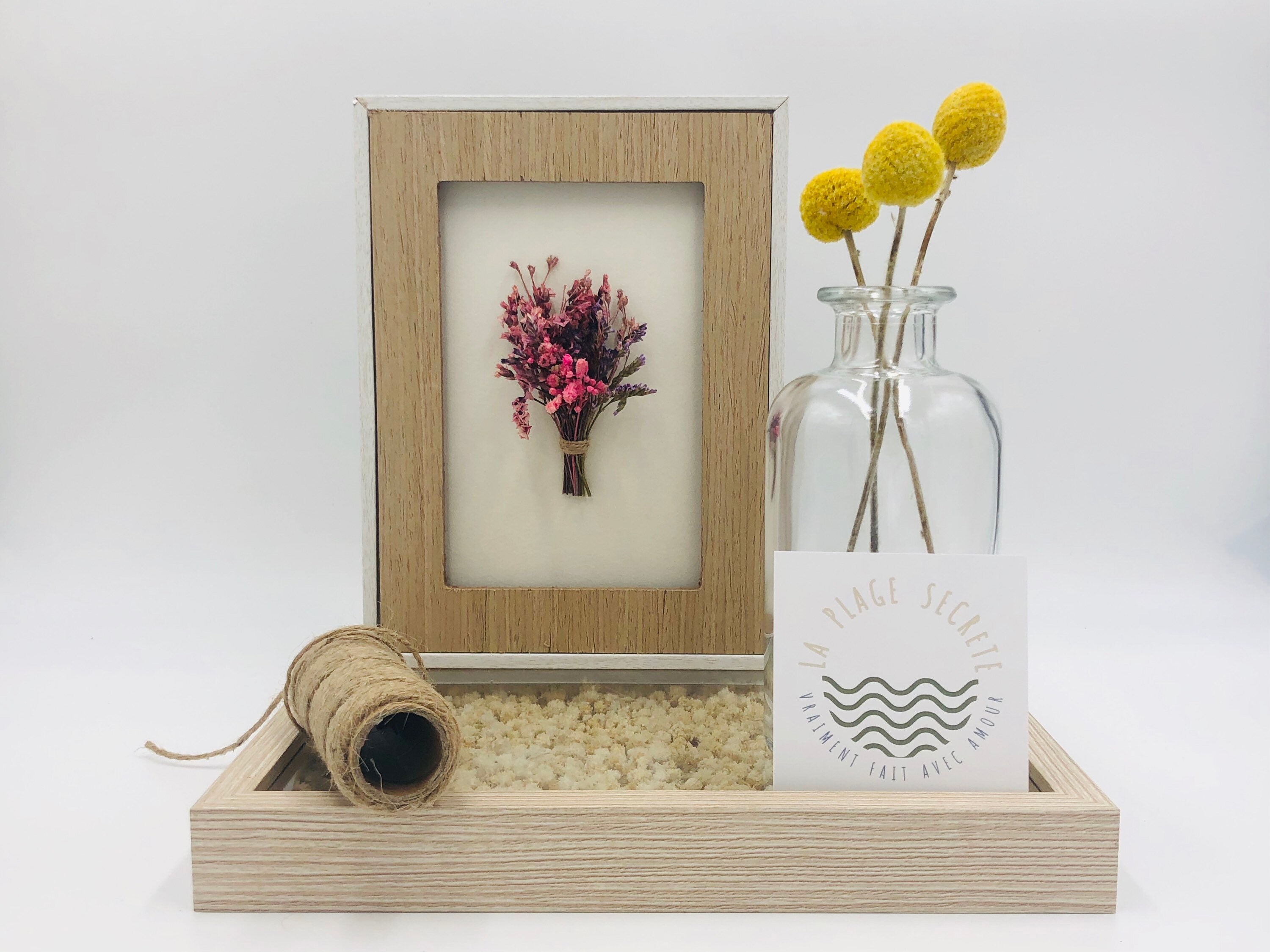 Tableau de Fleurs Séchées