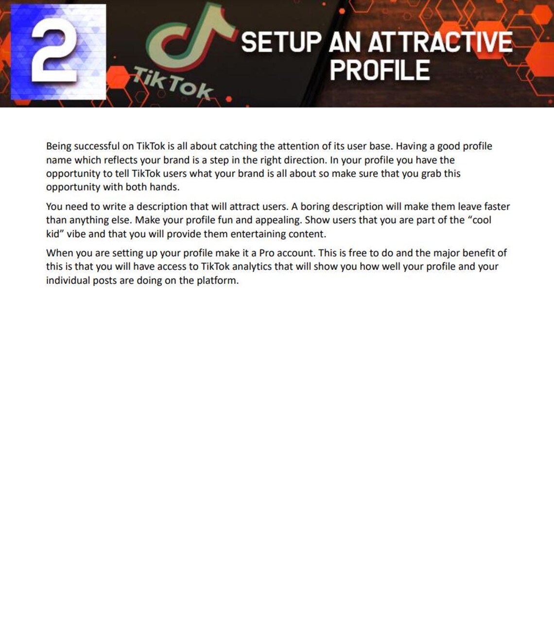 The 8 Secrets to Marketing Success With Tiktok E-download (printable ...